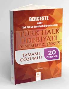 Berceste Akademi 2025 MEB AGS ÖABT Türk Halk Edebiyatı 20'li Deneme