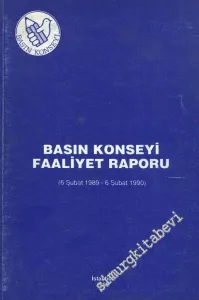Basın Konseyi Faaliyet Raporu 1989 - 1990 -