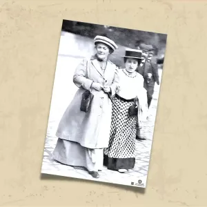 POSTER 0201 - ROSA LUXEMBURG VE CLARA ZETKIN - KUŞE KAĞIT (33X48)