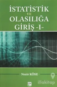 İstatistik ve Olasılığa Giriş - I