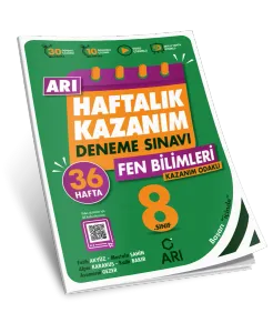 Arı - 8. Sınıf Fen Bilimleri Arı Haftalık Kazanım Denemesi