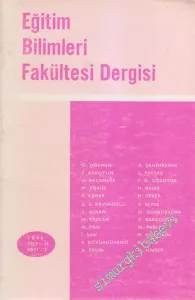 EBF - Ankara Üniversitesi Eğitim Bilimleri Fakültesi Dergisi - 2  23