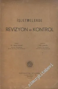 İşletmelerde Revizyon ve Kontrol -
