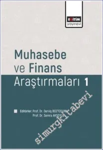Muhasebe ve Fınans Araştırmaları 1 -         2022