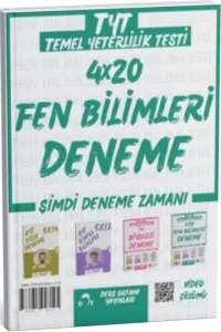 Ders Ortamı TYT Fen Bilimleri 4 x 20 Deneme