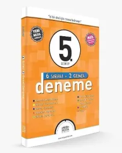 Rota Yayınları 5. Sınıf 6 Sıralı + 2 Genel Deneme Sınavı RTY Rota