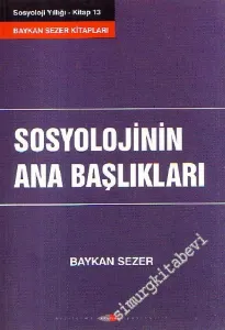 Sosyolojinin Ana Başlıkları -        2006