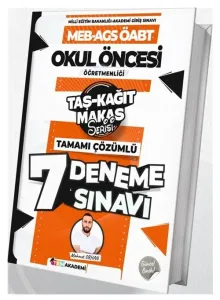 TKM Akademi ÖABT MEB-AGS Okul Öncesi Öğretmenliği 7 Deneme Çözümlü