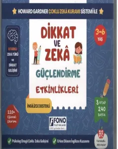 Dikkat ve Zeka Geliştirme Etkinlikleri Seti