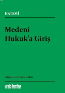 Medeni Hukuk'a Giriş