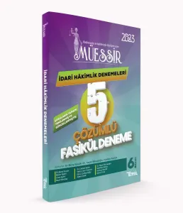 Müessir İdari Hakimlik Denemeleri-ÇÖZÜMLÜ