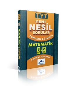 PARAF TYT 6+2 ÇÖZÜMLÜ MATEMATİK FASİKÜL DENEME