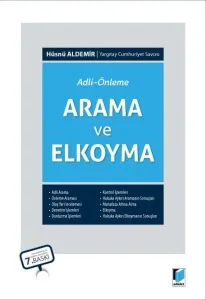 Adli - Önleme Arama ve Elkoyma