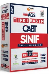 İnformal Yayınlar 2027 MEB-AGS ÖABT Sınıf Öğretmenliği ÖSYM Tıpkı Basım 13'li Deneme Paketi Türkiye Geneli