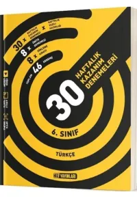 HIZ 6.SINIF TÜRKÇE 30 HAFTALIK DENEME