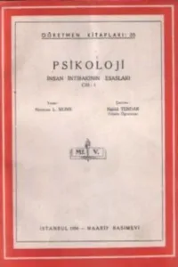Psikoloji Cilt : 1