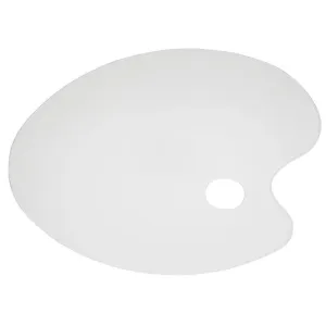 BP PLASTİK SANATSAL OVAL PALET 30x43CM -