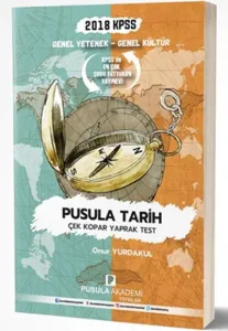 Pusula Akademi KPSS GYGK Pusula Tarih Çek Kopar Yaprak Test 2018