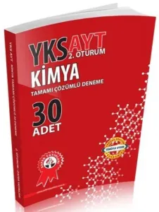 Zafer YKS AYT Kimya Tamamı Çözümlü 30 Deneme 2. Oturum