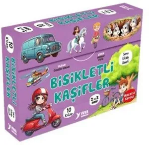 BİSİKLETLİ KAŞİFLER MACERA 2.VE 3.SINIF 10 KİTAP