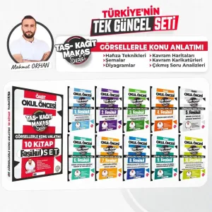 TKM Akademi 2025 ÖABT MEB-AGS Okul Öncesi Görsellerle Konu Anlatımı Modüler Set
