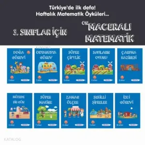 Metafor Yayınları On Maceralı Matematik (10 Kitap)
