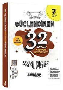ANKARA 7. SINIF SOSYAL BİLGİLER 32 HAFTALIK GÜÇLENDİREN 2027