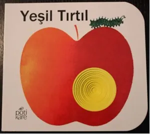 Delikli Kitaplar Serisi - Yeşil Tırtıl