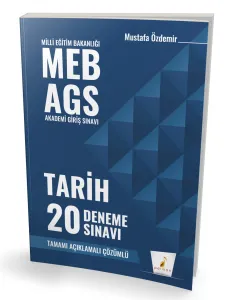 Pelikan Yayınları 2026 MEB - AGS Hazırlık Tarih 20 Deneme Sınavı