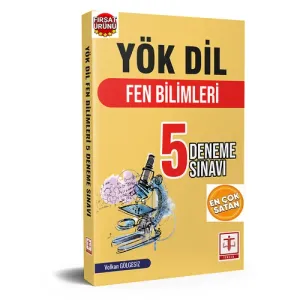 Tercih Yayınları Yökdil İngilizce Fen Bilimleri 5 Deneme Sınavı