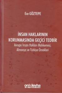 İnsan Haklarının Korunmasında Geçici Tedbir