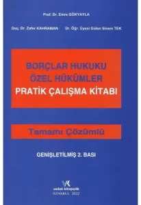 Borçlar Hukuku Özel Hükümler Pratik Çalışma Kitabı
