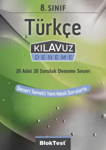 TUDEM 8. SINIF BLOKTEST TÜRKÇE KILAVUZ DENEME