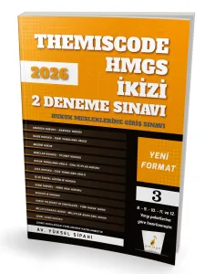 2026 HMGS İkizi Themiscode 2 Fasikül Deneme