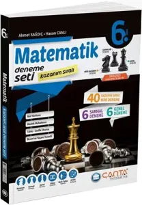 Çanta Yayınları 6. Sınıf Matematik Kazanım Sıralı Deneme Seti