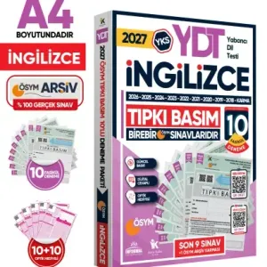 İnformal Yayınları 2027 YDT İngilizce ÖSYM Çıkmış Soru Tıpkı Basım 10 lu Deneme