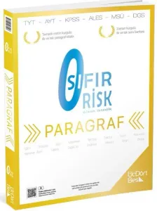 ÜçDörtBeş Yayınları 2027 Paragraf Sıfır Risk
