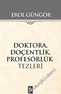 Doktora Doçentlik Profesörlük Tezleri -         2018
