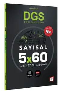 657 DGS Sayısal 5x60 Deneme Sınavı Tamamı PDF Çözümlü-YENİ