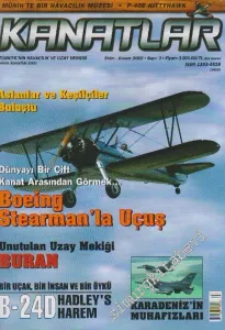 Kanatlar Havacılık ve Uzay Dergisi - Dosya: Boeing Stearman'la Uçuş - Sayı: 3      Ekim - Kasım  2002