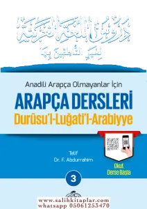 Arapça Dersleri Durusul Luğatil Arabiyye 3  KARE KODLU YENİ BASIM