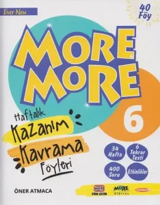 More More 6. Sınıf Haftalık Kazanım Kavrama Föyleri