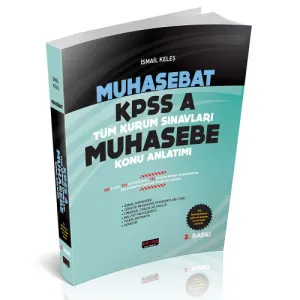 Savaş Muhasebat KPSS A Kurum Sınavları Muhasebe Konu Anlatımı