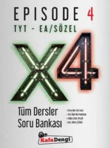 Kafadengi TYT EA-Sözel Tüm Dersler Soru Bankası X4 Episode 4-YENİ