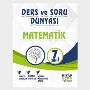 Kitap Depo 7. Sınıf Matematik Ders ve Soru Dünyası-YENİ