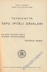 Tatbikatta Tapu İptali Davaları ( En Son İçtihatlarla Yeniden Düzenlenmiş) -