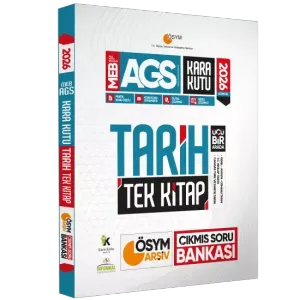 Kara Kutu Yayınları 2026 MEB-AGS Tarihin Kara Kutusu TEK KİTAP ÖSYM Arşiv Çıkmış Soru Bankası