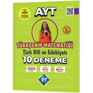 KR Akademi Türkçenin Matematiği AYT Türk Dili ve Edebiyatı 10 Deneme 2023