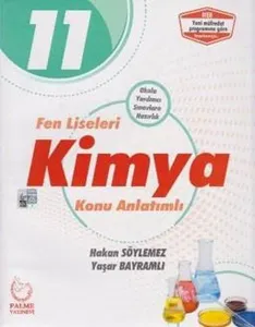 Palme Yayınları 11. Sınıf Fen Liseleri Kimya Konu Anlatımlı Palme