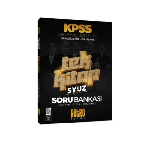 2026 KPSS ORTAÖĞRETİM - ÖN LİSANS TEK KİTAP SORU